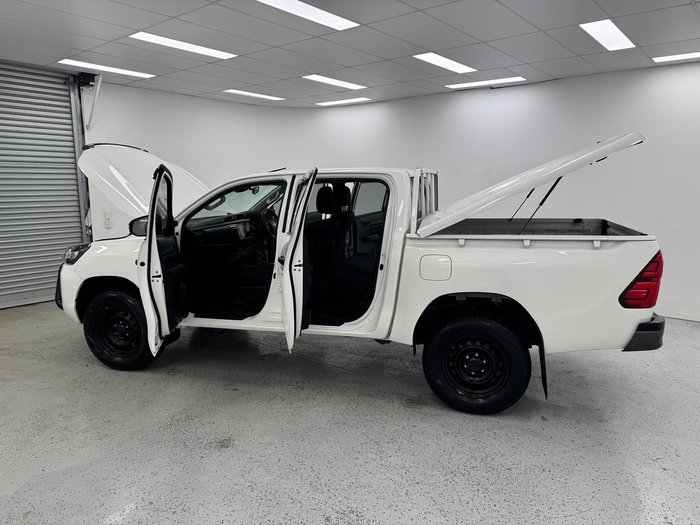 2021 Toyota Hilux SR GUN126R 4X4 Dual Range Glacier White