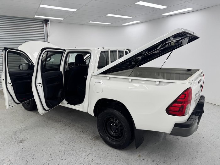 2021 Toyota Hilux SR GUN126R 4X4 Dual Range Glacier White