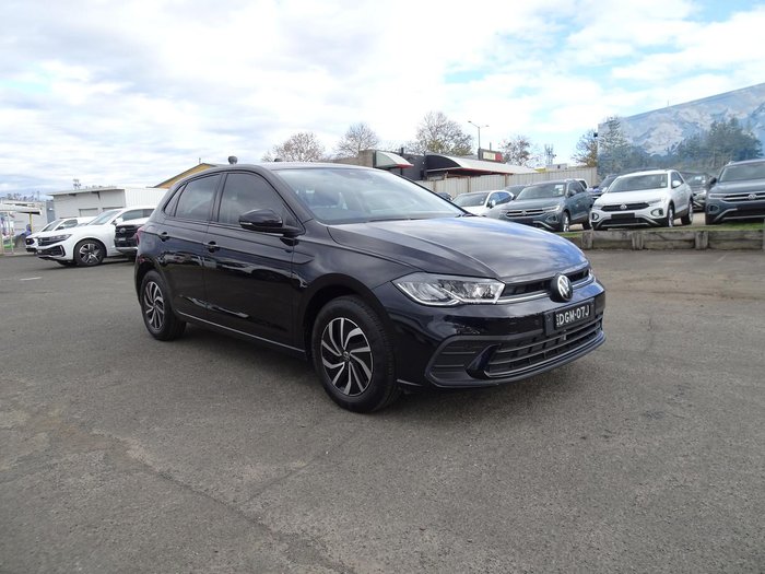 2023 Volkswagen Polo 85TSI Life AE MY23 Deep Black