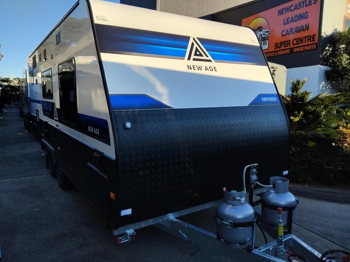 2025 New Age Caravans Manta Ray Mr19e Couples Van With Ensuite Full Composite