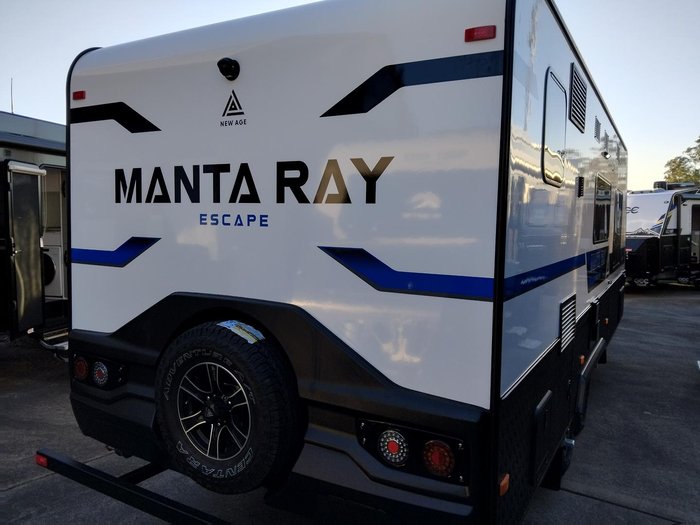 2025 New Age Caravans Manta Ray Mr19e Couples Van With Ensuite Full Composite