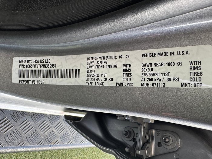 2022 RAM 1500 Laramie