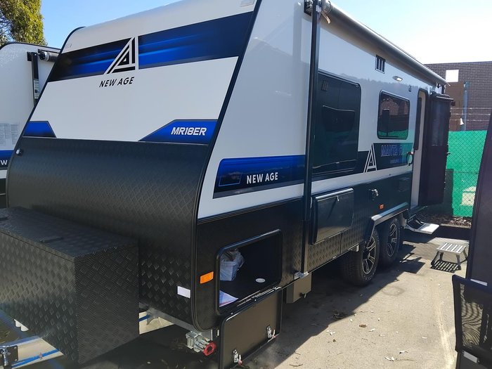 2025 New Age Caravans Manta Ray Mr18er Couples Van My25 Full Composite