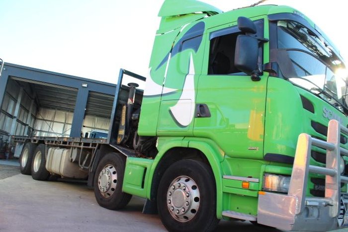 2013 Scania G Seriesg480 G 480 8X4 GREEN
