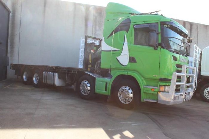 2013 Scania G Seriesg480 G 480 8X4 GREEN