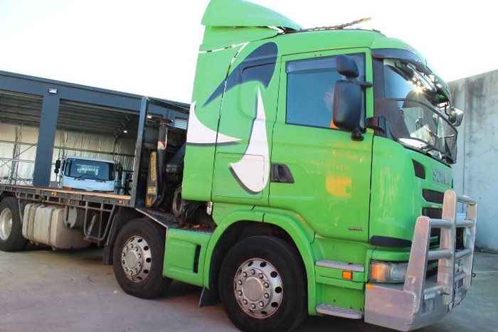2013 Scania G Seriesg480 G 480 8X4 GREEN