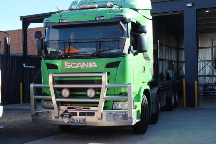 2013 Scania G Seriesg480 G 480 8X4 GREEN