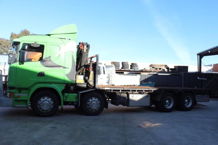 2013 Scania G Seriesg480 G 480 8X4 GREEN