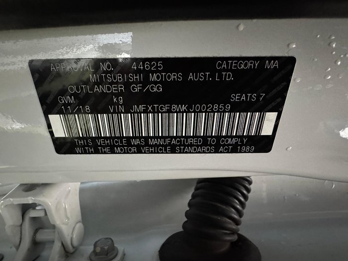 2018 Mitsubishi Outlander Black Edition