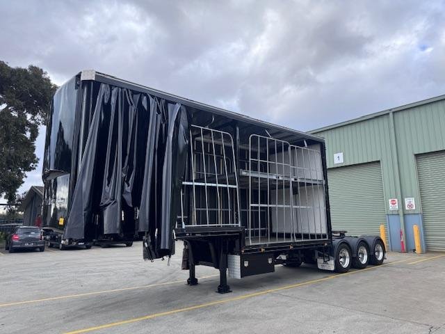 2022 Tiger St3 Lead A 12 Pallet Drop Deck Mezzanine Rear Doors Black
