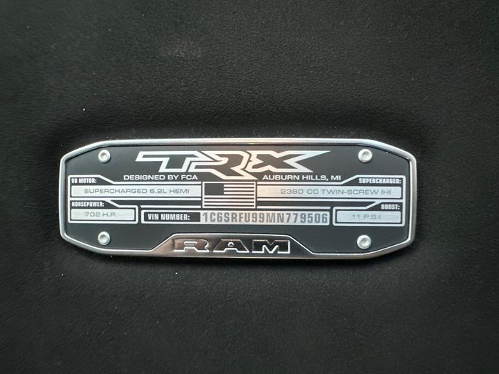 2022 RAM 1500 TRX DT Black