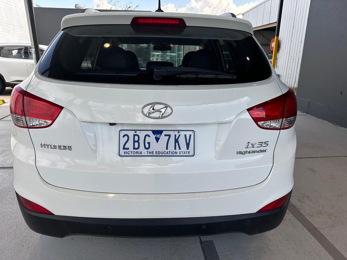2012 Hyundai ix35 Highlander LM2 AWD Vanilla White