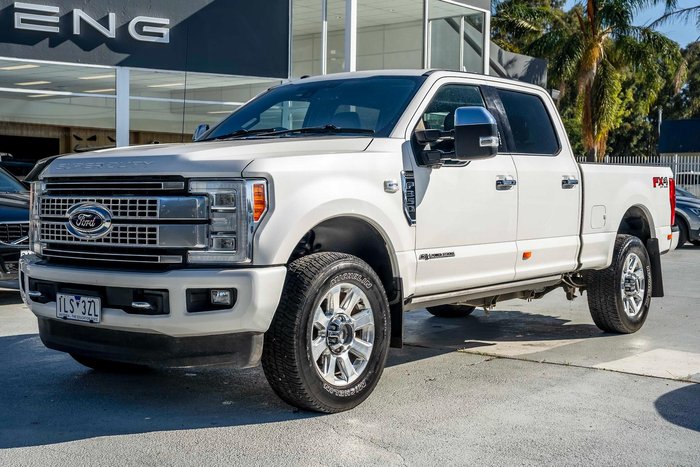 2017 Ford F350 Platinum (No Series) White