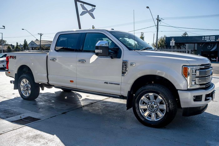 2017 Ford F350 Platinum (No Series) White