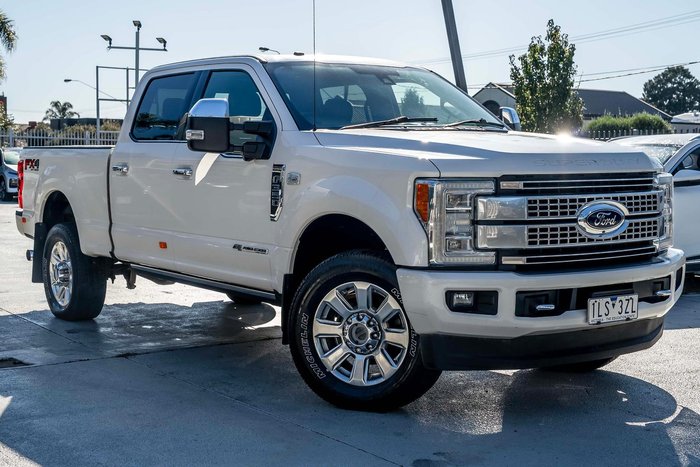 2017 Ford F350 Platinum (No Series) White