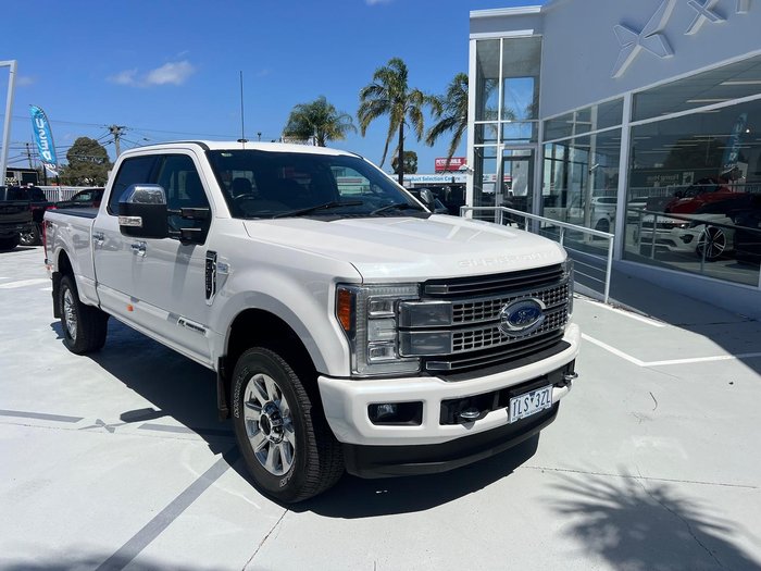2017 Ford F350 Platinum (No Series) White