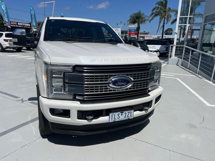 2017 Ford F350 Platinum (No Series) White