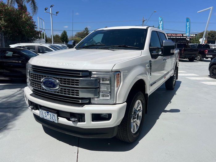 2017 Ford F350 Platinum (No Series) White