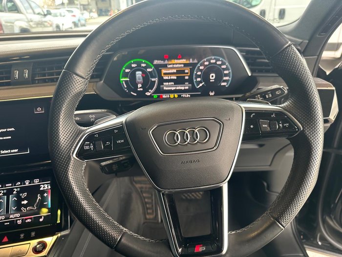 2022 Audi e-tron S GE MY22 Four Wheel Drive Mythos Black
