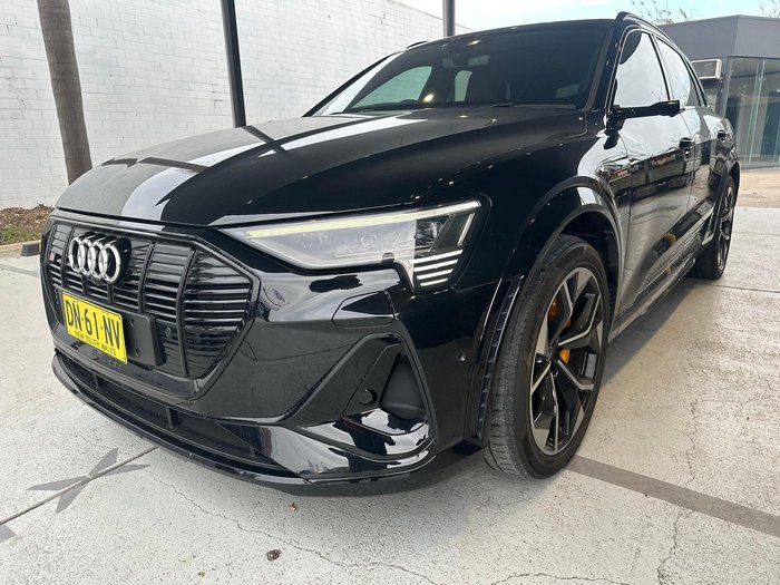 2022 Audi e-tron S GE MY22 Four Wheel Drive Mythos Black