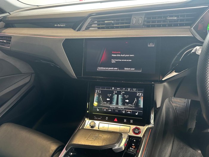 2022 Audi e-tron S GE MY22 Four Wheel Drive Mythos Black