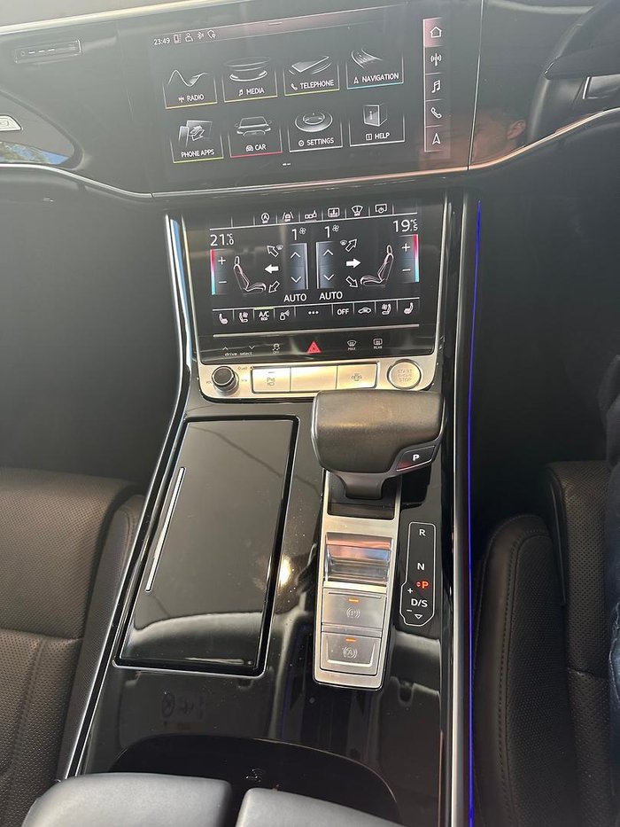 2019 Audi A8 55 TFSI D5 MY19 Four Wheel Drive Brilliant Black