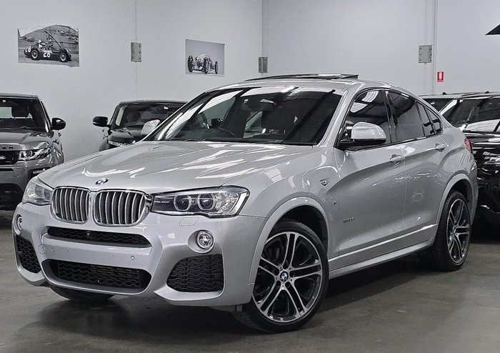 2017 BMW X4 xDrive35i F26 4X4 Constant Silver
