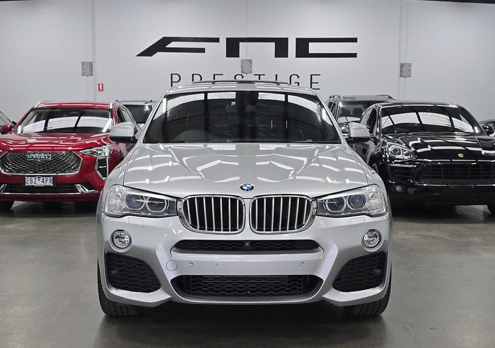 2017 BMW X4 xDrive35i F26 4X4 Constant Silver