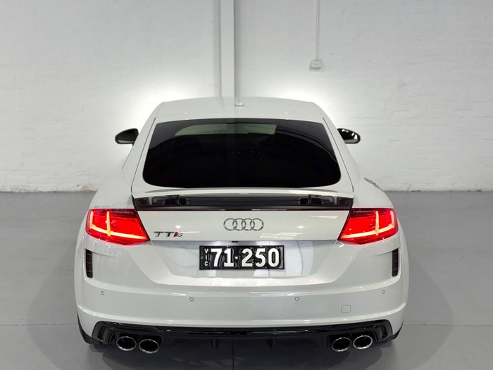 2019 Audi TTS FV MY20 Four Wheel Drive Ibis White
