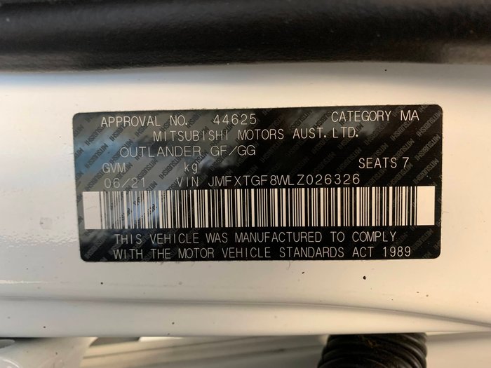 2021 MITSUBISHI OUTLANDER ES 7 SEAT AWD