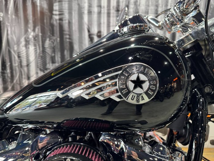 2025 Harley-davidson FLFB FAT BOY (117) Vivid Black