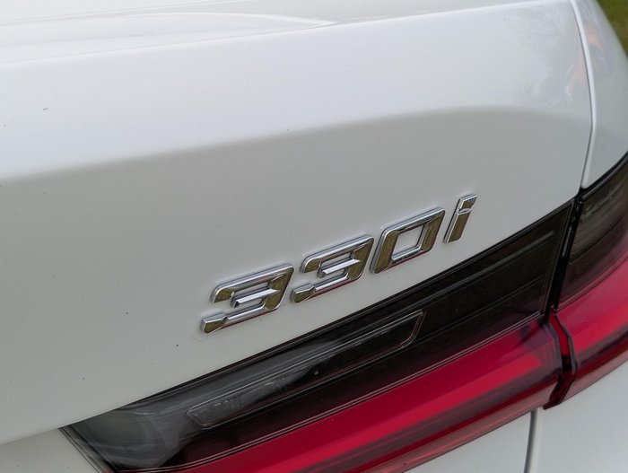 2023 BMW 3 Series 330i M Sport G20 LCI Alpine White