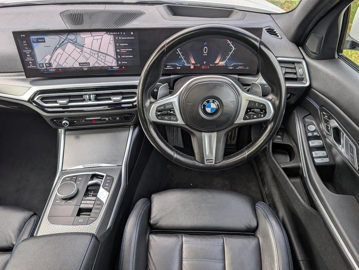 2023 BMW 3 Series 330i M Sport G20 LCI Alpine White