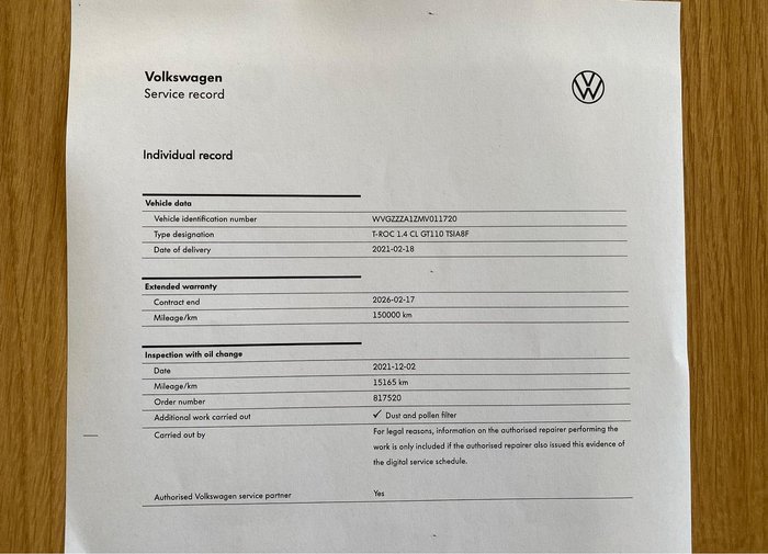2020 Volkswagen T-Roc 110TSI Style