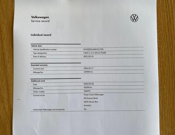 2020 Volkswagen T-Roc 110TSI Style