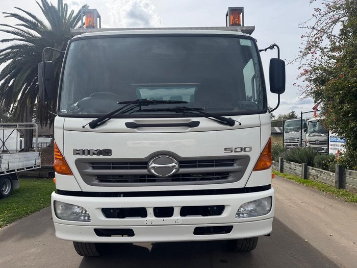 2008 Hino Fg 500 1527 WHITE