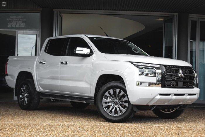 2025 Mitsubishi Triton GLS MV MY25 4X4 Dual Range White Diamond