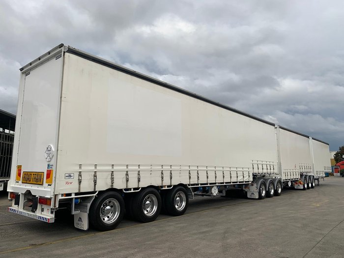 2022 Vawdrey 46 Pallet B Triple Drop Deck Mezzanine R/T