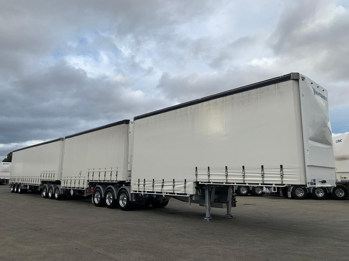 2022 Vawdrey 46 Pallet B Triple Drop Deck Mezzanine R/T