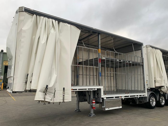 2022 Vawdrey 46 Pallet B Triple Drop Deck Mezzanine R/T