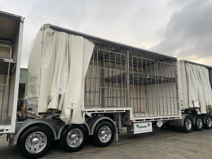 2022 Vawdrey 46 Pallet B Triple Drop Deck Mezzanine R/T