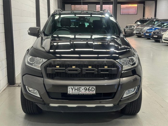 2017 Ford Ranger Wildtrak PX MkII 4X4 Dual Range Shadow Black