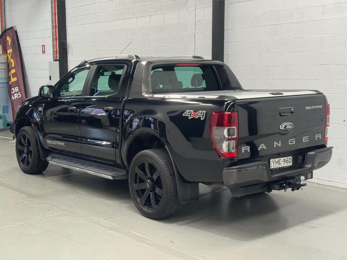 2017 Ford Ranger Wildtrak PX MkII 4X4 Dual Range Shadow Black