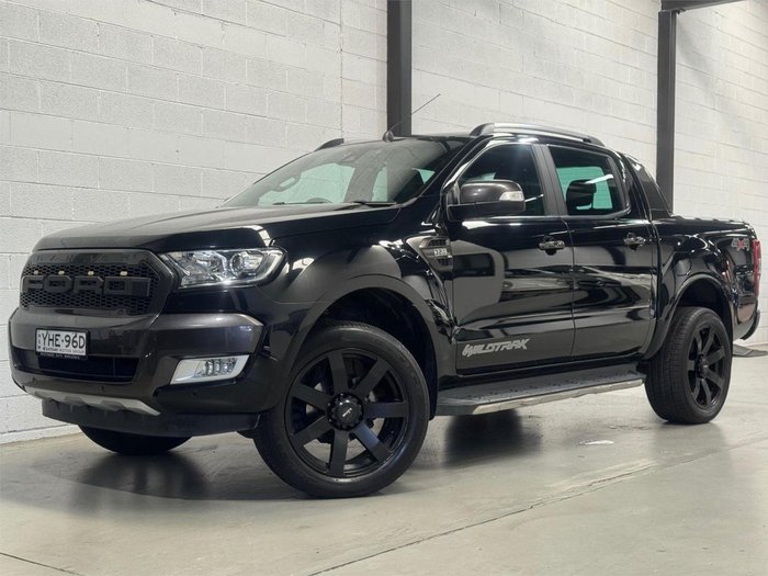2017 Ford Ranger Wildtrak PX MkII 4X4 Dual Range Shadow Black
