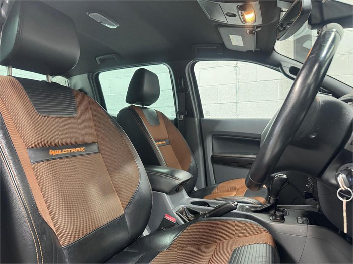 2017 Ford Ranger Wildtrak PX MkII 4X4 Dual Range Shadow Black