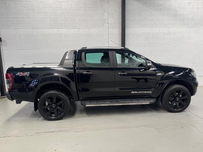 2017 Ford Ranger Wildtrak PX MkII 4X4 Dual Range Shadow Black