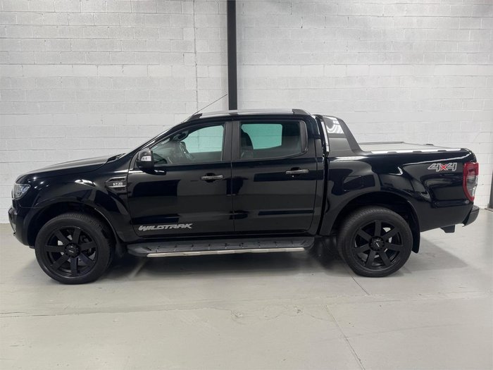 2017 Ford Ranger Wildtrak PX MkII 4X4 Dual Range Shadow Black