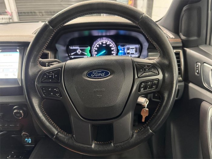 2017 Ford Ranger Wildtrak PX MkII 4X4 Dual Range Shadow Black