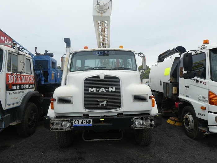 1985 MAN Drill Rig WHITE