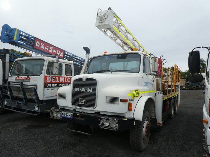 1985 MAN Drill Rig WHITE